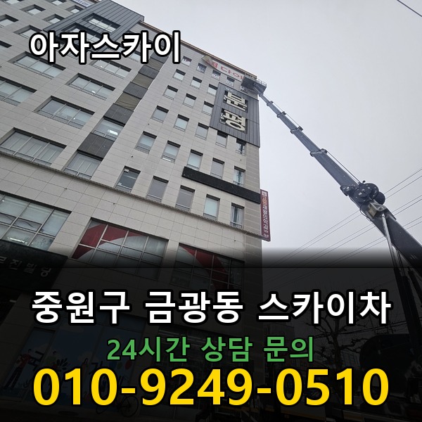 금광동 스카이차 아자스카이