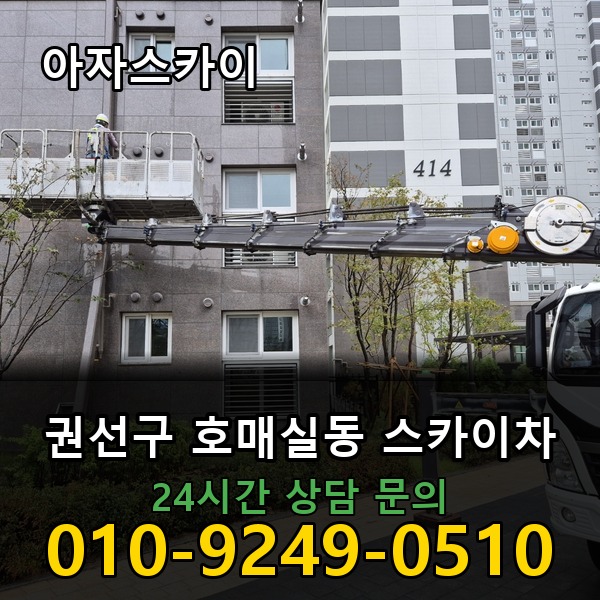 호매실동 스카이차 아자스카이