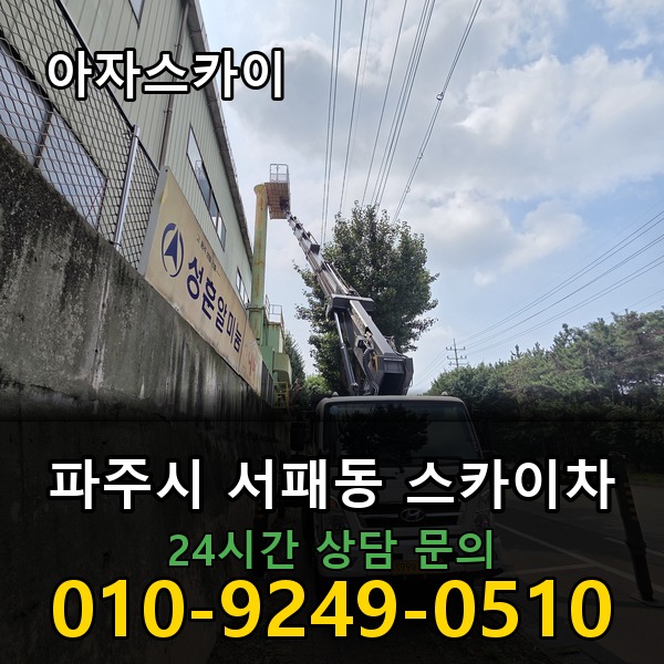 서패동 스카이차 아자스카이