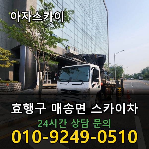 매송면 스카이차 아자스카이